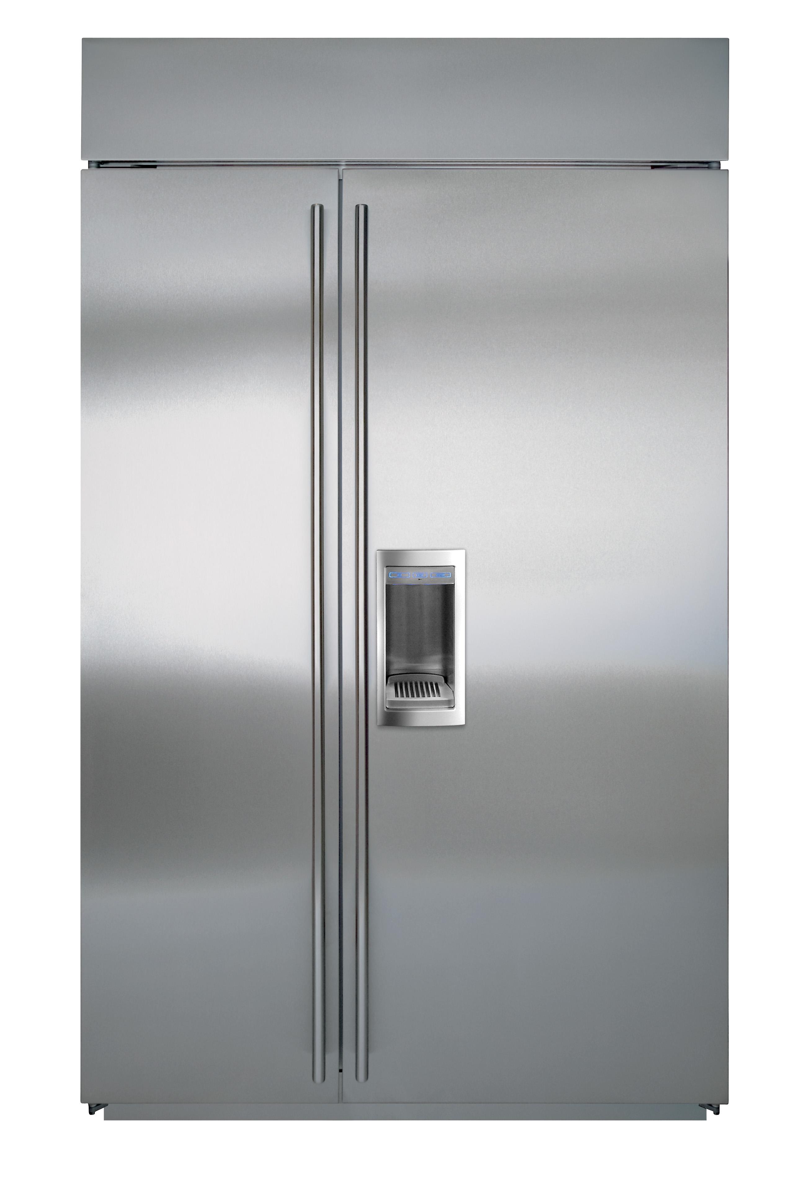 SubZero BI48SD/S/TH 48" SidebySide Refrigerator with External Water